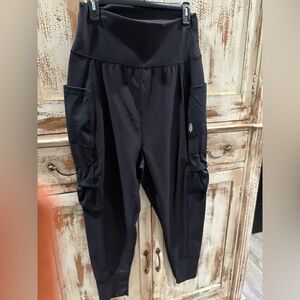 FP Movement by Free People Black Joggers XL